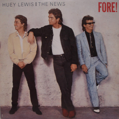 Huey Lewis And The News* - Fore! (LP, Album, Club, RCA)