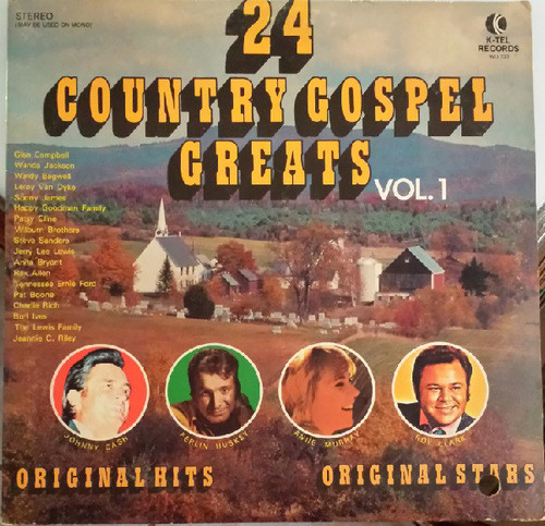 Various - 24 Country Gospel Greats Vol. 1 (LP, Comp)