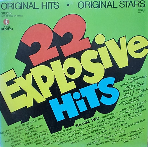 Various - 22 Explosive Hits, Vol 2 - K-Tel - TU 224 - LP, Comp, Blu 1700207161