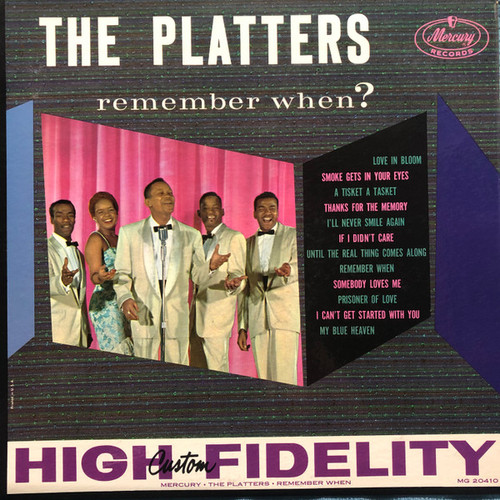 The Platters - Remember When? - Mercury - MG 20410 - LP, Mono 1720321747