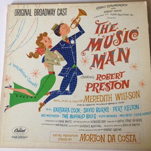 Meredith Willson - The Music Man - Original Broadway Cast - Capitol Records - WAO-990 - LP, Album, Mono, RE, Gat 1732615063