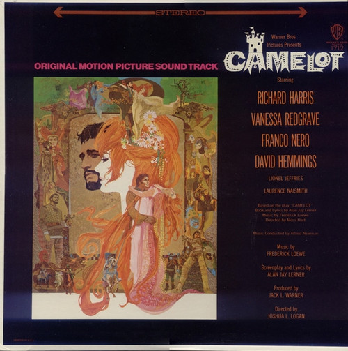 Lerner & Loewe / Vanessa Redgrave, Richard Harris - Camelot (Original Motion Picture Sound Track) - Warner Bros. Records - BS 1712 - LP, Album, RE 1732756015