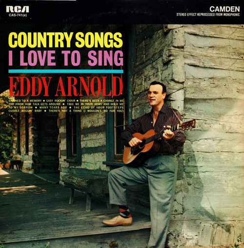 Eddy Arnold - Country Songs I Love To Sing - RCA Camden - CAS 741 (e) - LP, Album, RE 1732759084