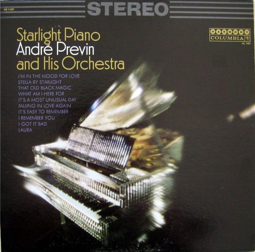 André Previn And His Orchestra - Starlight Piano - Harmony (4) - HS 11207 - LP, Album, RE 1732890793