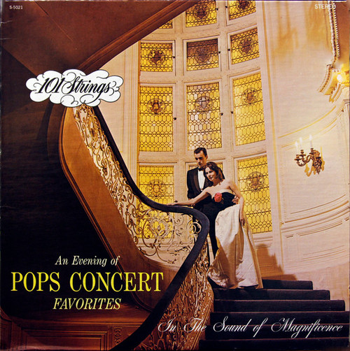 101 Strings - An Evening Of Pops Concert Favorites (In The Sound Of Magnificence) - Alshire - S-5021 - LP, Album 1737371977