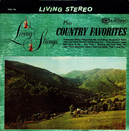 Living Strings - Living Strings Play Country Favorites - RCA Camden - CAS-716 - LP 1738899577
