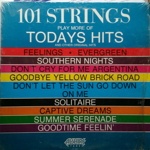 101 Strings - Play More Of Today's Hits And Other Original Hits - Alshire International - S-5345 - LP 1739373166