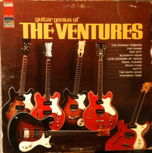 The Ventures - Guitar Genius Of The Ventures (LP, Comp)