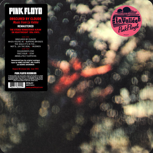 Pink Floyd - Obscured By Clouds - Pink Floyd Records - PFRLP7 - LP, Album, RE, RM, 180 1743132796