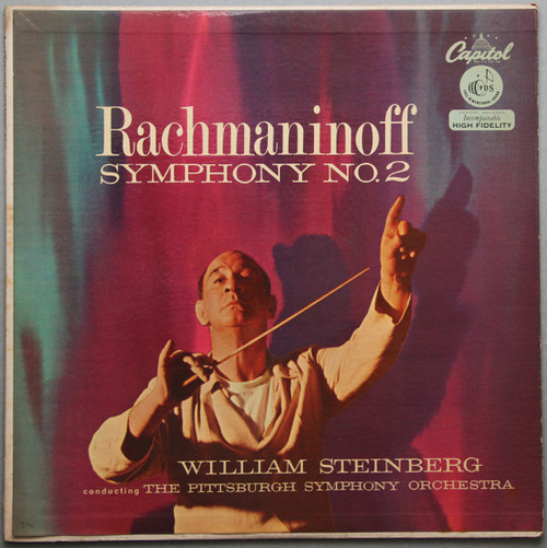 Sergei Vasilyevich Rachmaninoff - William Steinberg Conducting The Pittsburgh Symphony Orchestra - Symphony No.2 - Capitol Records, Capitol Records - P8293, P-8293 - LP, Album, Mono, Los 1745415349