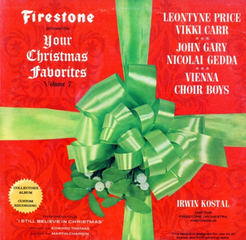 Irwin Kostal And The Firestone Orchestra And Chorus - Firestone Presents Your Christmas Favorites Volume 7 - Forrell & Thomas, Inc. - CSLP 7015 - LP, Album 1747023820