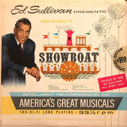Various - Ed Sullivan Presents Songs & Music Of Showboat - Ed Sullivan - ES 3 - LP 1756028518
