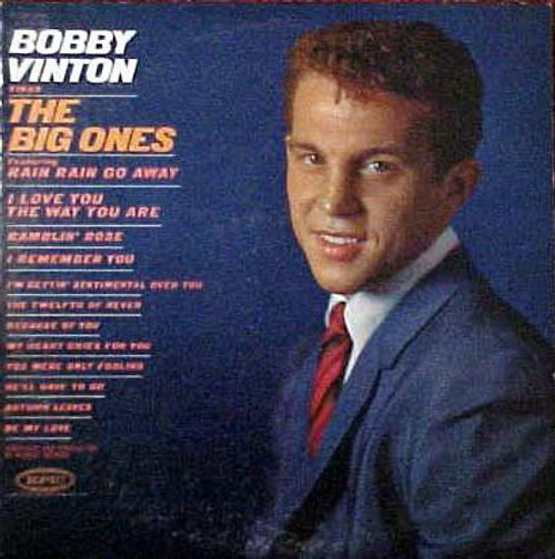 Bobby Vinton - Bobby Vinton Sings The Big Ones (LP, Mono)