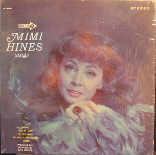 Mimi Hines - Mimi Hines Sings - Decca - DL 74709 - LP, Album 1756106845