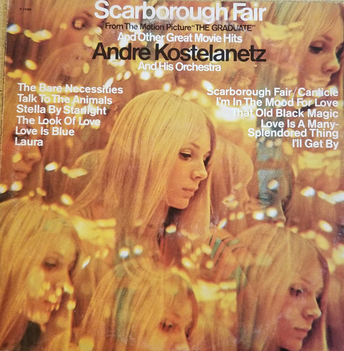 André Kostelanetz And His Orchestra - Scarborough Fair And Other Great Movie Hits - Columbia Special Products - P 13286 - LP, Album 1756121194