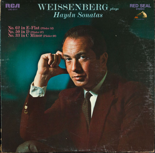 Alexis Weissenberg plays Joseph Haydn - Sonatas No. 62 In E-flat / No. 50 In D / No. 33 In C Minor - RCA Red Seal - LSC-3111 - LP 1761607918