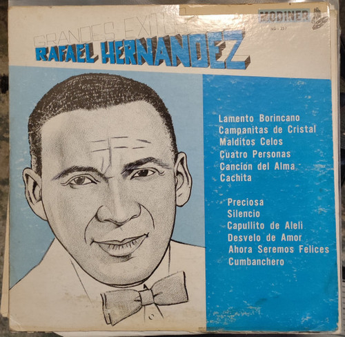 Rafael Hernández - GRANDES EXITOS DE RAFAEL HERNANDEZ - Modiner - NG-237 - LP 1762013119