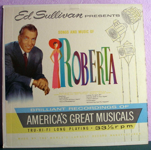 Various - Ed Sullivan Presents Song & Music Of Roberta - Ed Sullivan - ES 10 - LP 1764435229