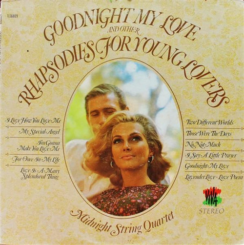 Midnight String Quartet - Goodnight My Love And Other Rhapsodies For Young Lovers - Viva (3) - V36019 - LP, Album 1766823490