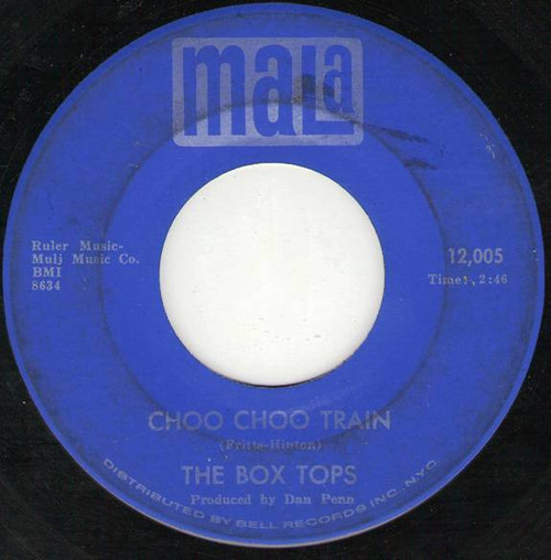 Box Tops - Choo Choo Train / Fields Of Clover - Mala - 12005 - 7", Single 1766826454