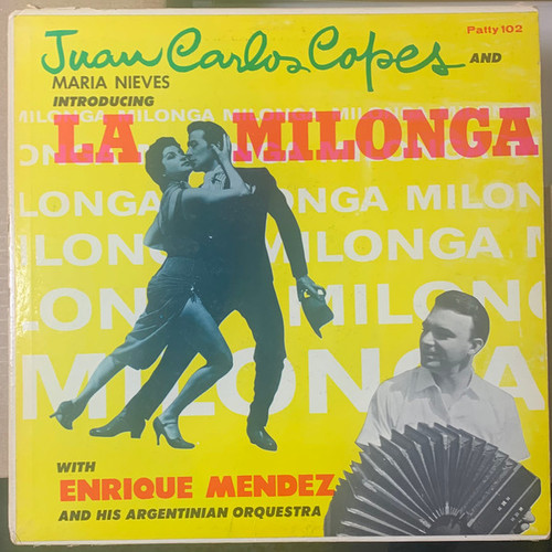 Enrique Méndez - LA MILONGA - Patty Records - L.P.-P-102 - 12" 1766971249