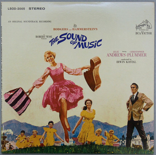 Rodgers And Hammerstein* / Julie Andrews, Christopher Plummer, Irwin Kostal - The Sound Of Music (An Original Soundtrack Recording) (LP, Album, Ind)