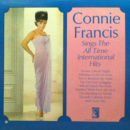 Connie Francis - Sings The All Time International Hits (LP, Album, Mono)