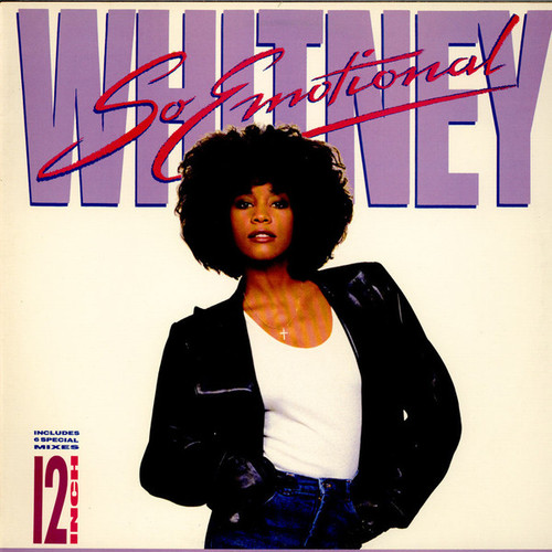 Whitney Houston - So Emotional - Arista - AD1-9641 - 12", Single 1773282553