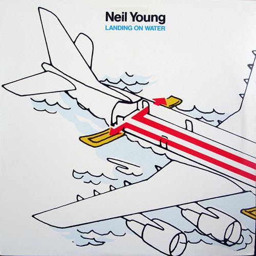 Neil Young - Landing On Water - Geffen Records - GHS 24109 - LP, Album 1775042395