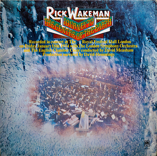 Rick Wakeman - Journey To The Centre Of The Earth - A&M Records, A&M Records, Columbia Record Club - SP-3621, SP 3621 - LP, Album, Pit 1776974344
