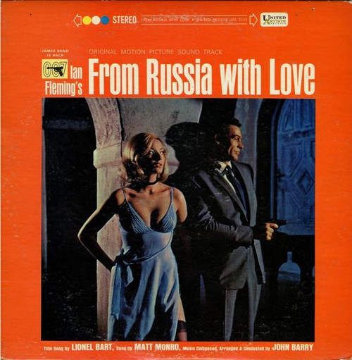 John Barry - From Russia With Love (Original Motion Picture Soundtrack) - United Artists Records - UAS 5114 - LP, Album 1798989418