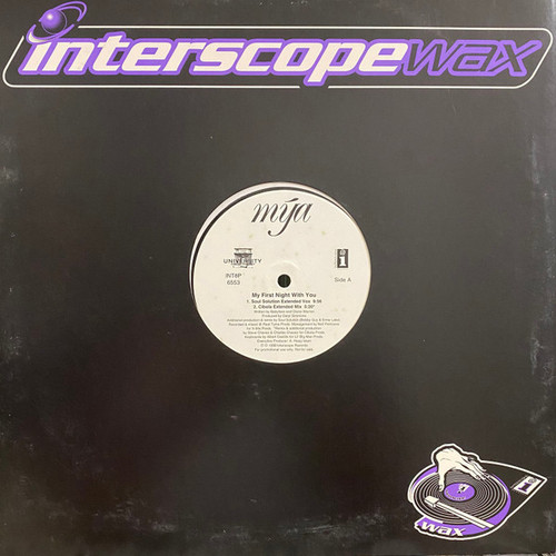 Mya - My First Night With You - Interscope Records - INT8P-6553 - 12", Promo 1801084990