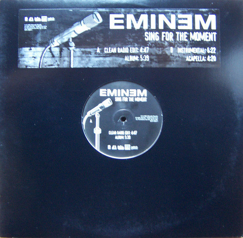 Eminem - Sing For The Moment (12", Promo)