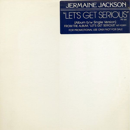 Jermaine Jackson - Let's Get Serious - Motown - PR-66 - 12", Promo 1813579801