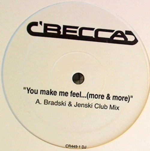 Becca - You Make Me Feel... (More & More) - Cutting Records - CR-449-1-DJ - 12", Promo 1795926223