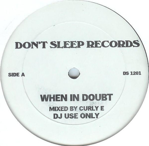 Unknown Artist - When In Doubt / Disco Out - Don't Sleep Records (2) - DS 1201 - 12", Unofficial 1794822907
