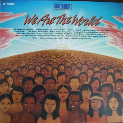 USA For Africa - We Are The World - Columbia - US2-05179 - 12", Single, Pit 1778034895