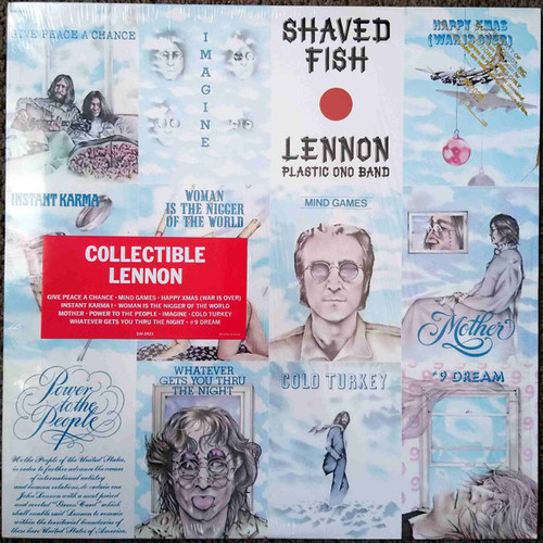 John Lennon / The Plastic Ono Band - Shaved Fish - Capitol Records - SW-3421 - LP, Comp, RP, Win 1785771793