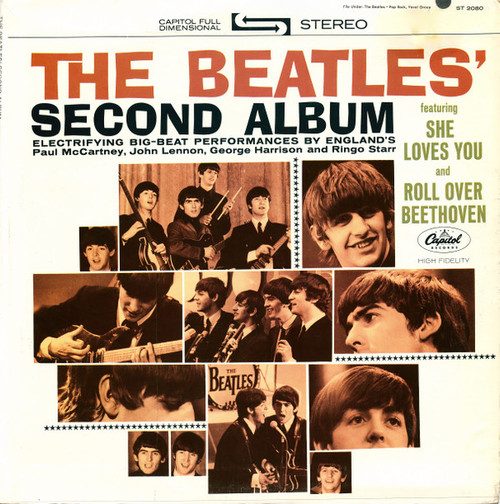 The Beatles - The Beatles' Second Album - Capitol Records, Capitol Records - ST 2080, ST-2080 - LP, Album, Scr 1784152690