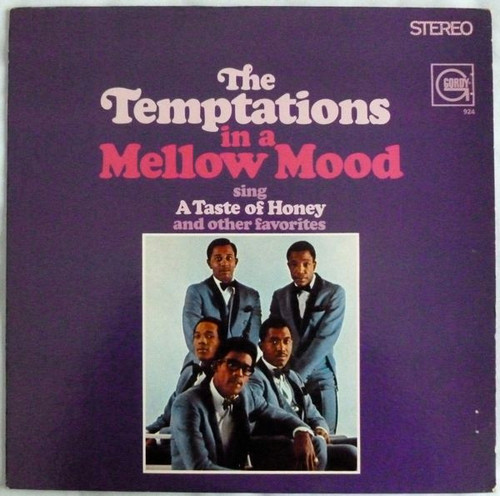The Temptations - In A Mellow Mood - Gordy, Gordy, Gordy - GS 924, GLPS 924, GORDY 924 - LP, Album 1813912789