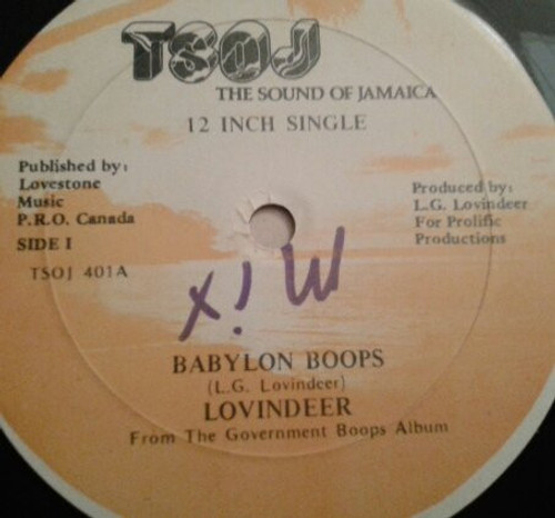 Lovindeer* - Babylon Boops (12")