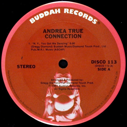 Andrea True Connection - N.Y., You Got Me Dancing - Buddah Records - DISCO 113 - 12", Promo 1811007385