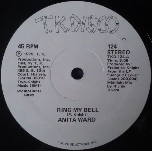 Anita Ward - Ring My Bell / Make Believe Lovers (12", Promo)