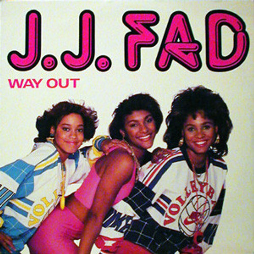 J.J. Fad - Way Out - Ruthless Records, Atlantic - 0-96616 - 12" 1798977925