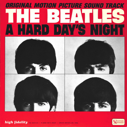 The Beatles - A Hard Day's Night (Original Motion Picture Sound Track) - United Artists Records - UAL 3366 - LP, Album, Mono 1814544754