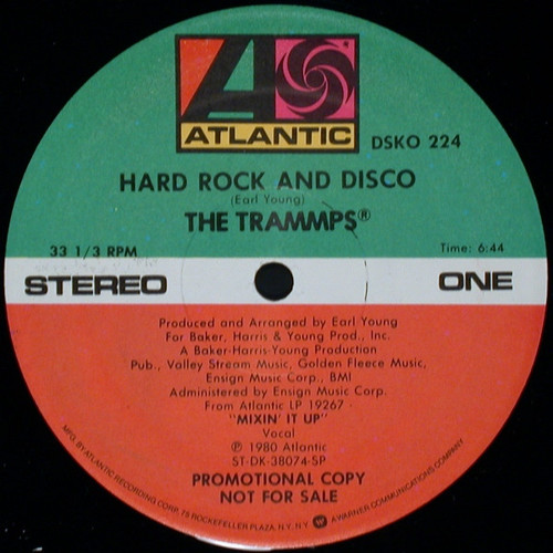 The Trammps - Hard Rock And Disco (12", Promo)