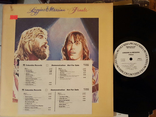 Loggins And Messina - Finale - Columbia - JG 34167 - 2xLP, Album, Promo 1778035060