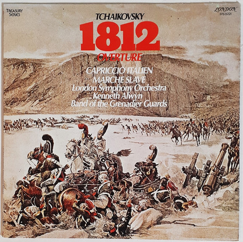 Pyotr Ilyich Tchaikovsky, The London Symphony Orchestra, Kenneth Alwyn, The Band Of The Grenadier Guards - 1812 Overture ¬∑ Capriccio Italien ¬∑ Marche Slave - London Records - STS 15221 - LP, Album, RE 1817316427
