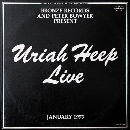 Uriah Heep - Uriah Heep Live - Mercury, Bronze - SRM-2-7503 - 2xLP, Album, San 1819459876