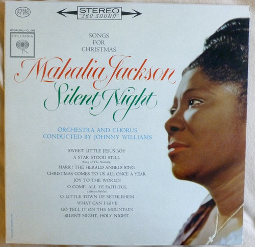 Mahalia Jackson - Silent Night - Songs For Christmas - Columbia - CS 8703 - LP, Album 1820365558